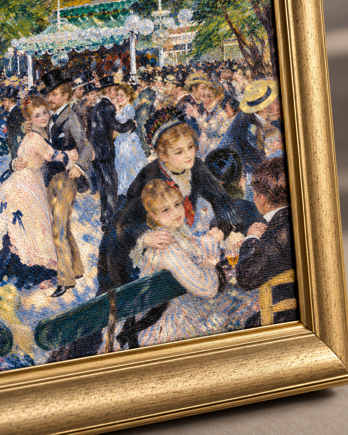 Quadro Baile no Moulin de la Galette