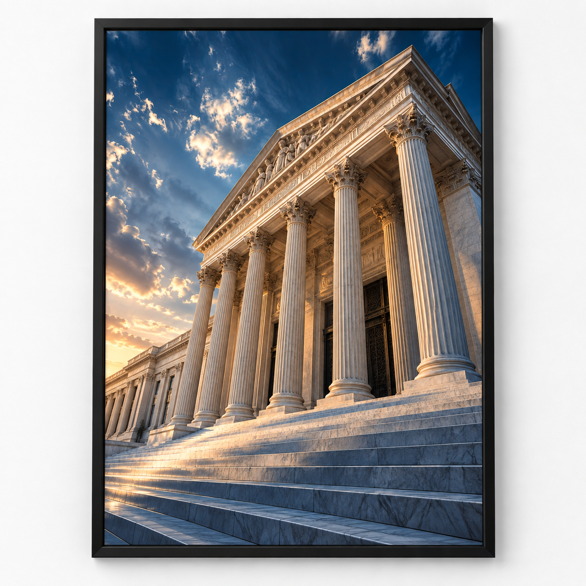 Quadro Fachada Tribunal de Justiça