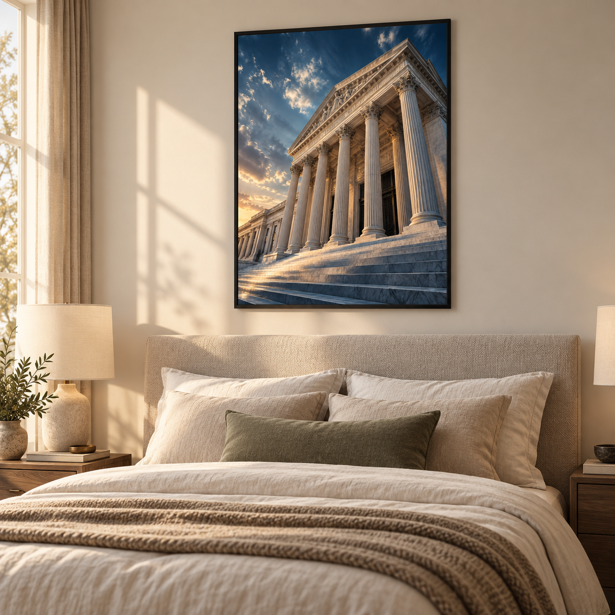 Quadro Fachada Tribunal de Justiça