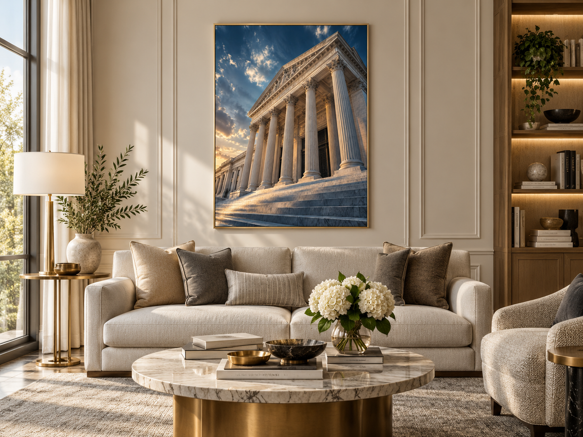 Quadro Fachada Tribunal de Justiça