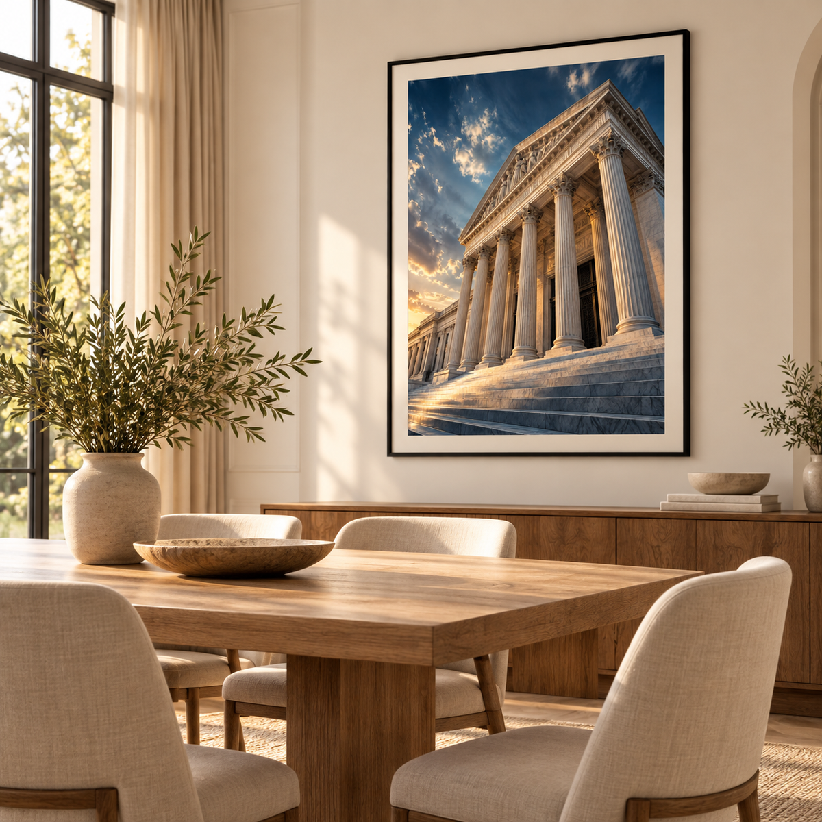 Quadro Fachada Tribunal de Justiça