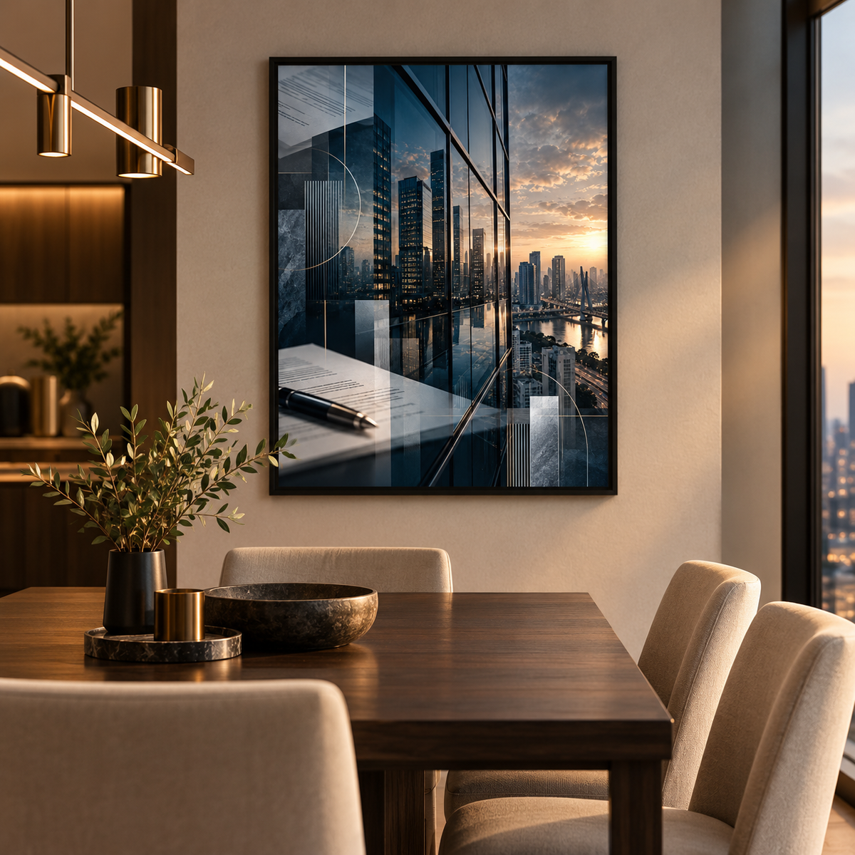 Quadro Escritório de Advocacia Executivo