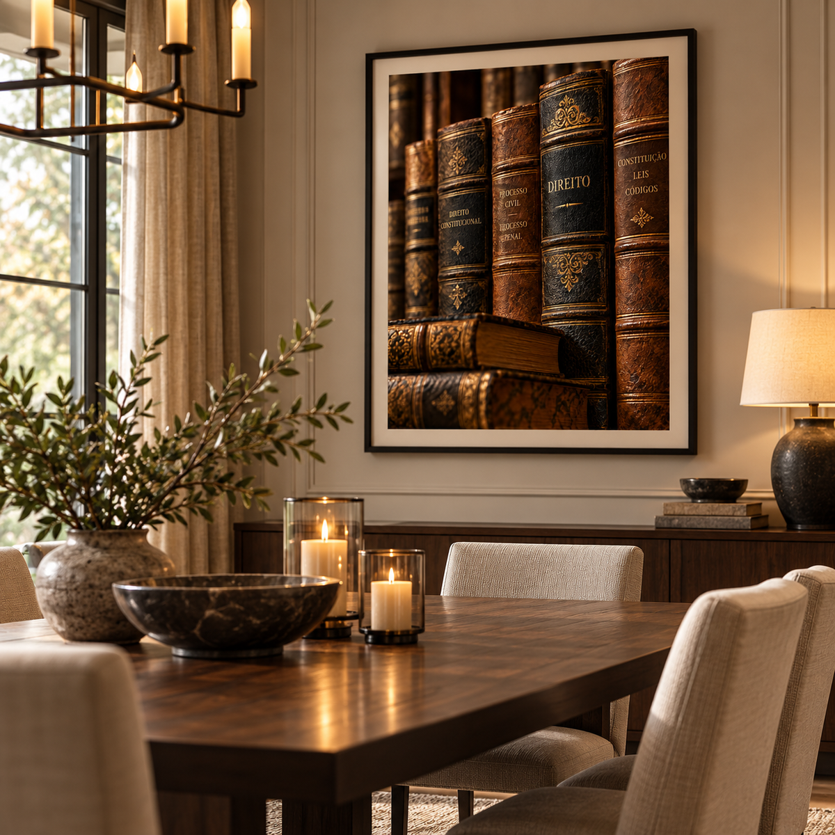 Quadro Livros Jurídicos Clássicos