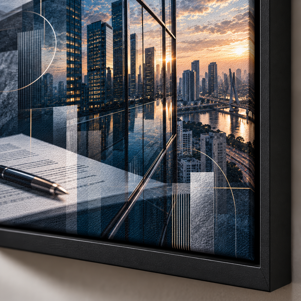 Quadro Escritório de Advocacia Executivo