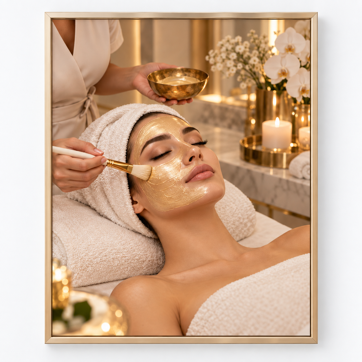 Quadro Estética Facial e Spa