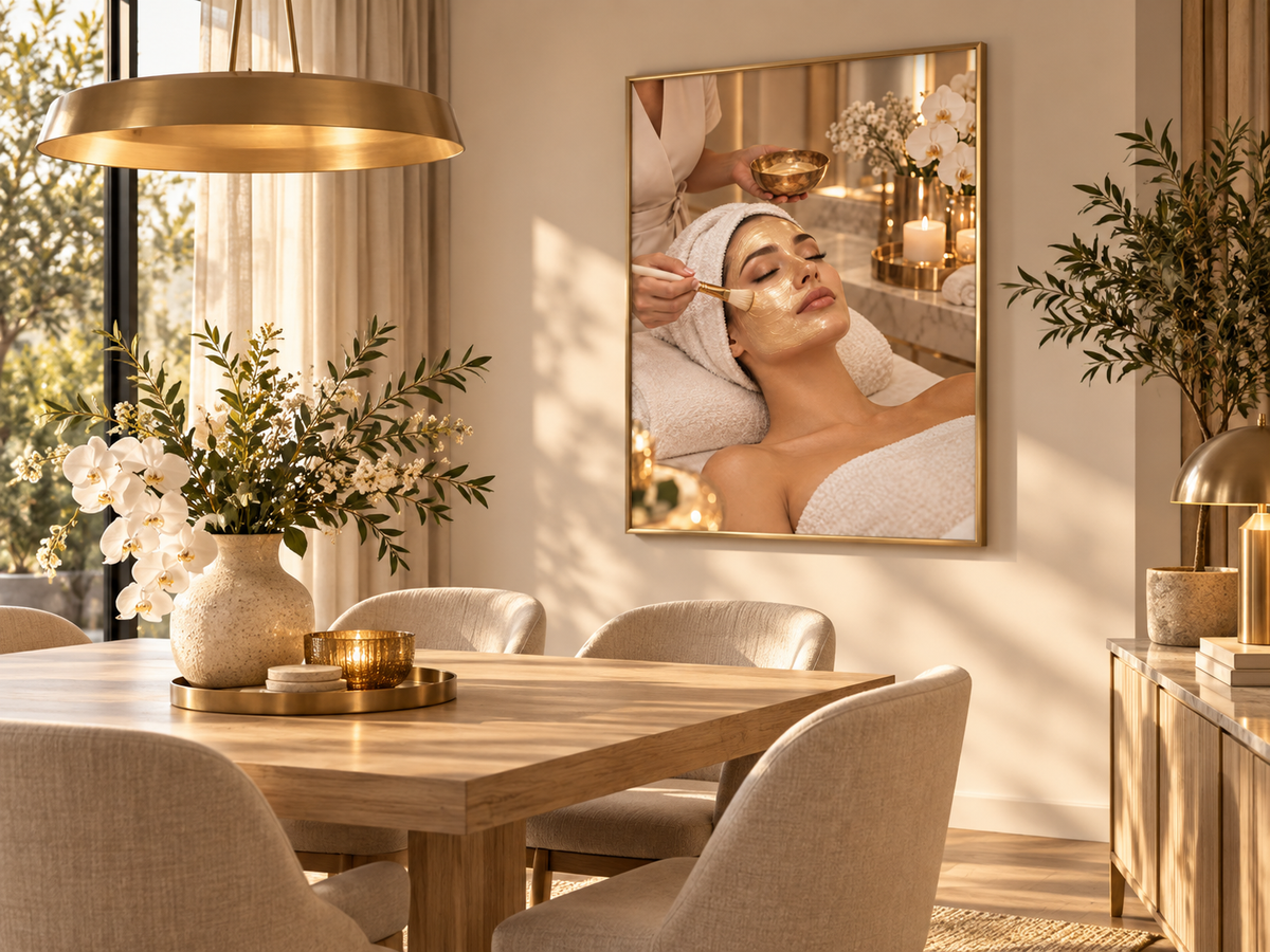 Quadro Estética Facial e Spa
