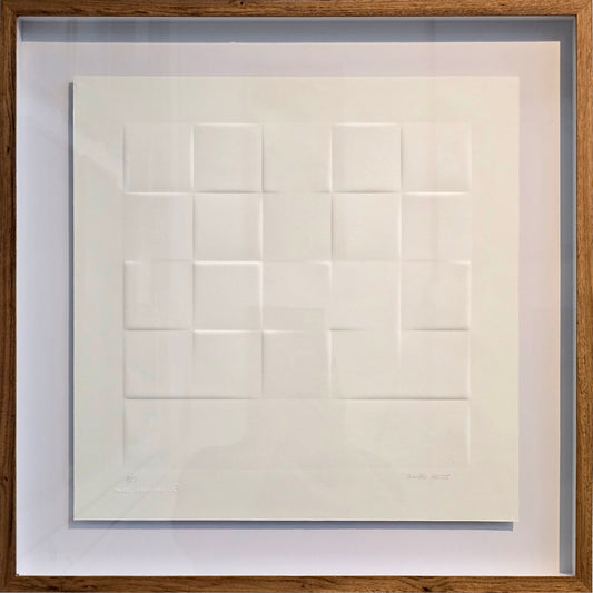 Quadro pronto com Gravura Assinada 9/50 58X58 - Galvão