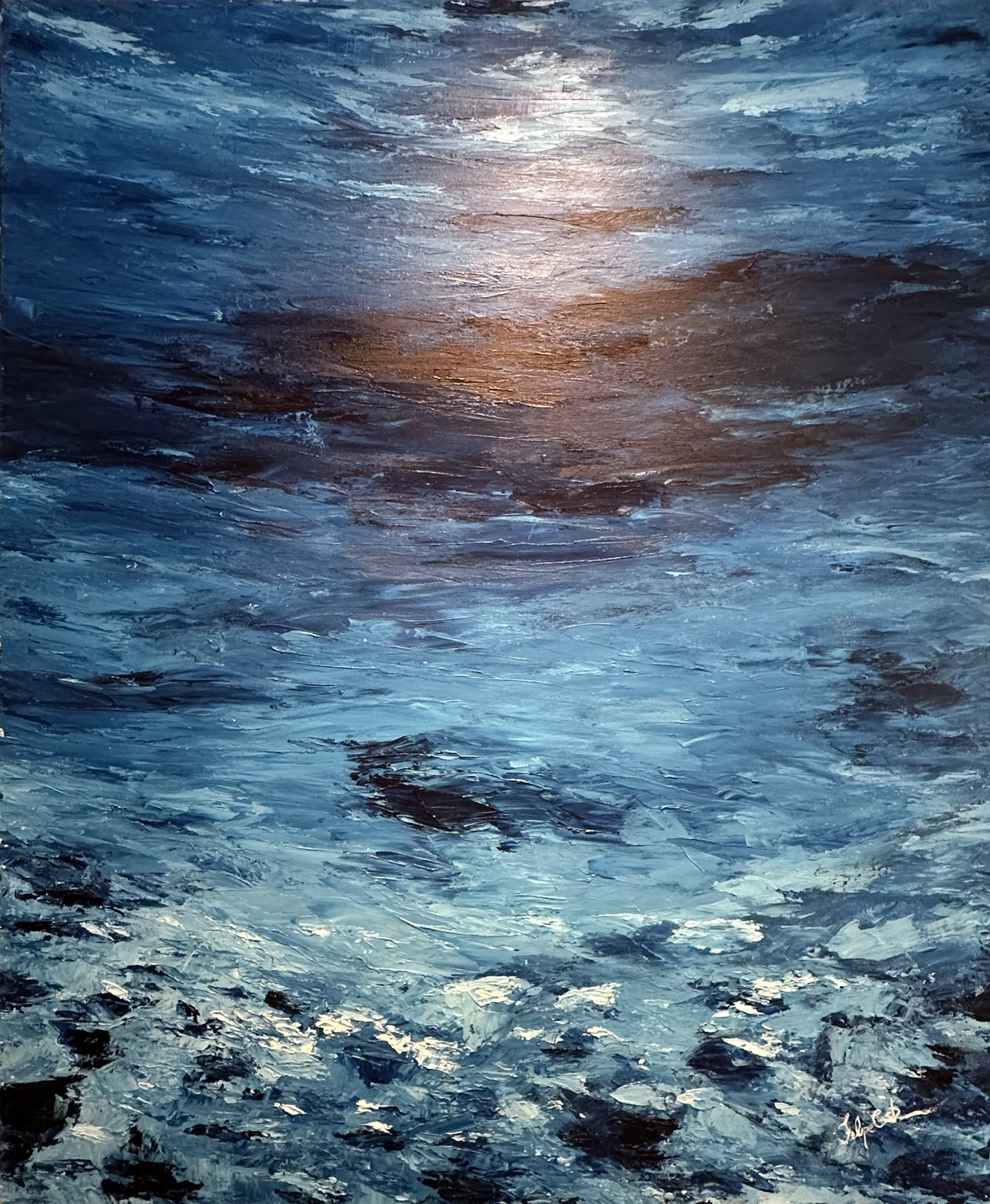 Quadro Pronto (ORIGINAL) - (Felipe Costa) 65x81