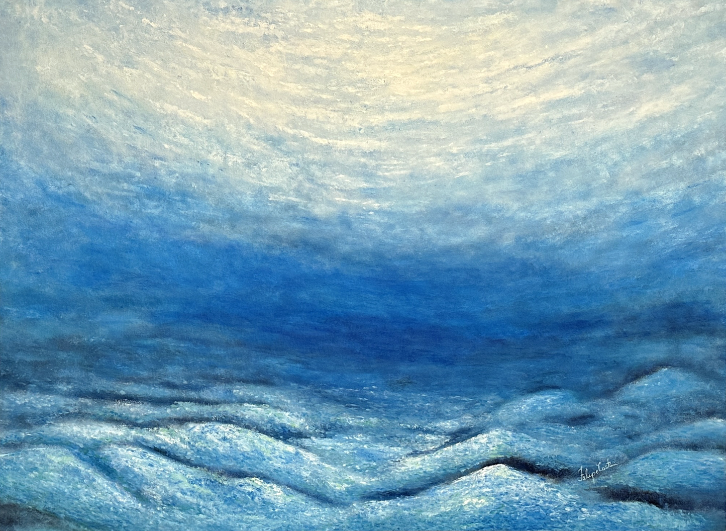 Quadro pronto (ORIGINAL) - (Felipe Costa) 120x100