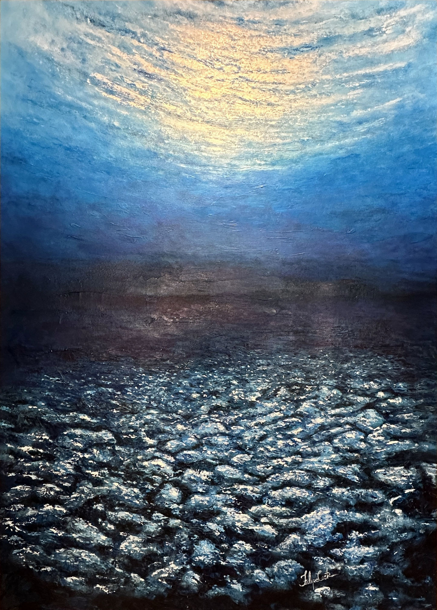 Quadro pronto (ORIGINAL) - (Felipe Costa) 140x100