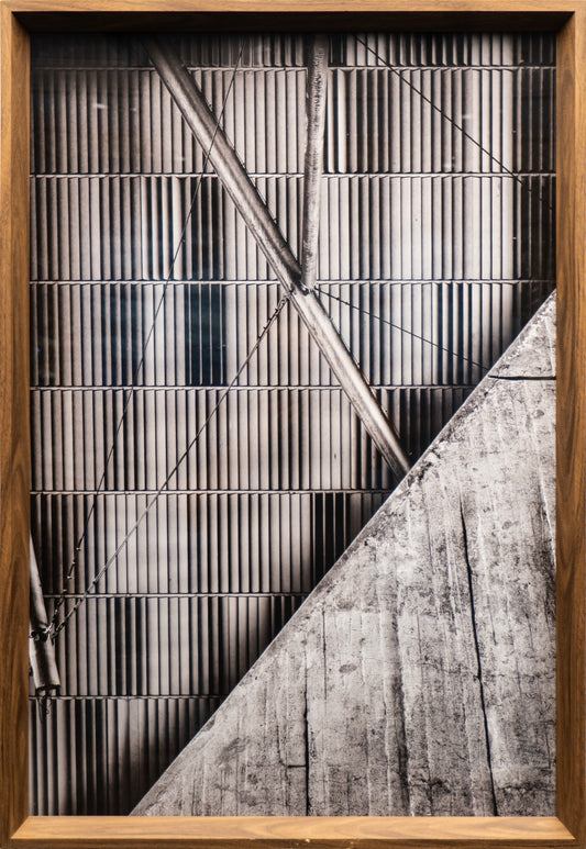Quadro Personalizado - Impressão em Fine Art - Preto e Branco 61x103