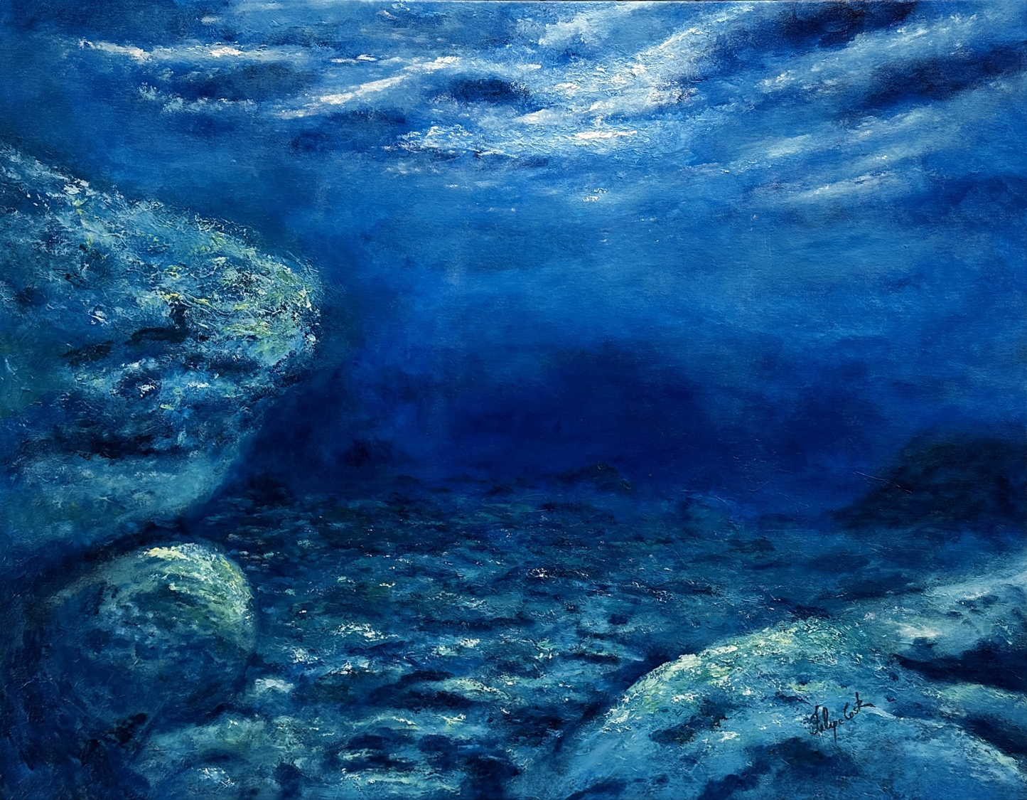 Quadro pronto (ORIGINAL) - (Felipe Costa) 80x100