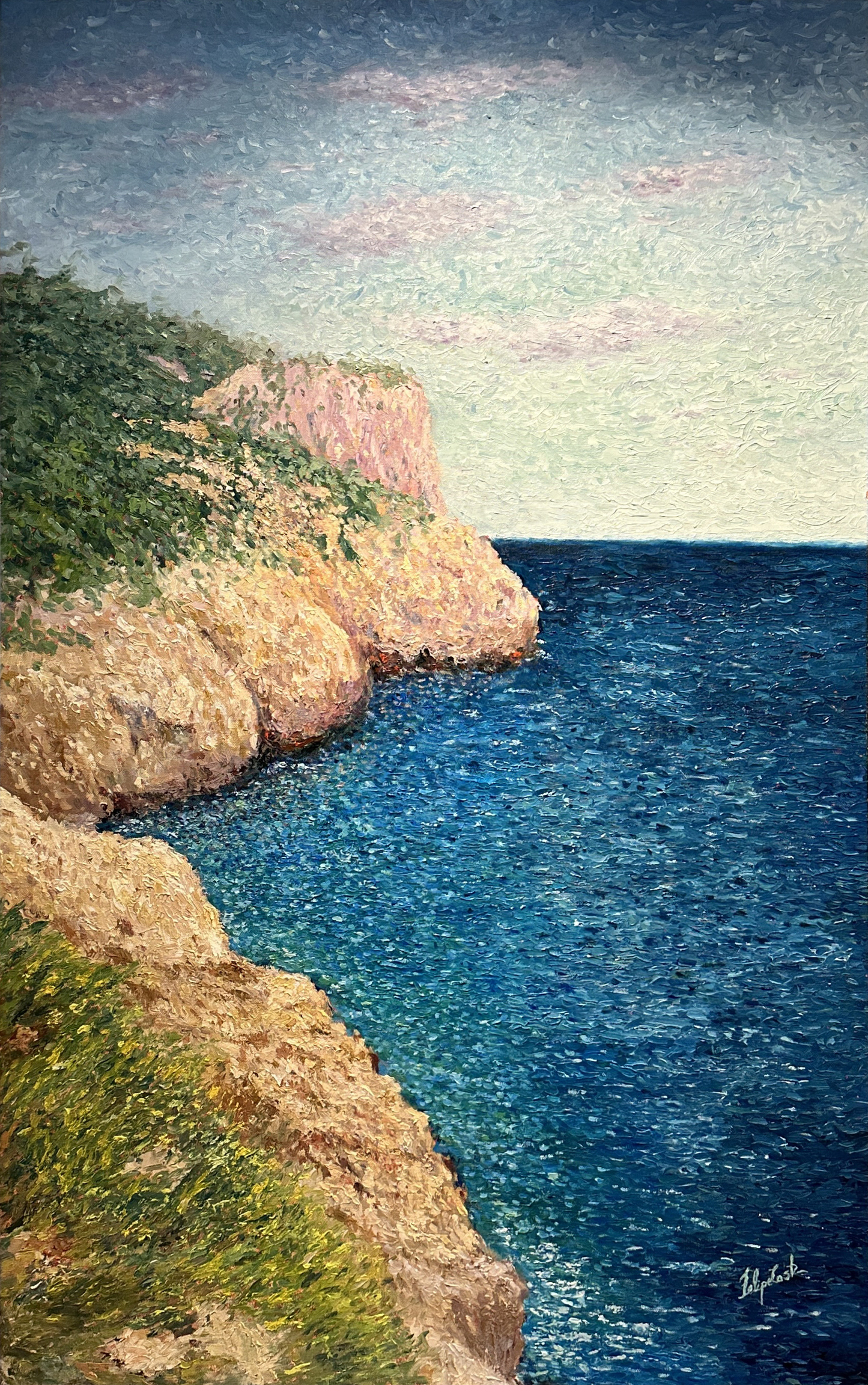 Quadro pronto (ORIGINAL) - (Felipe Costa)  65X104,5