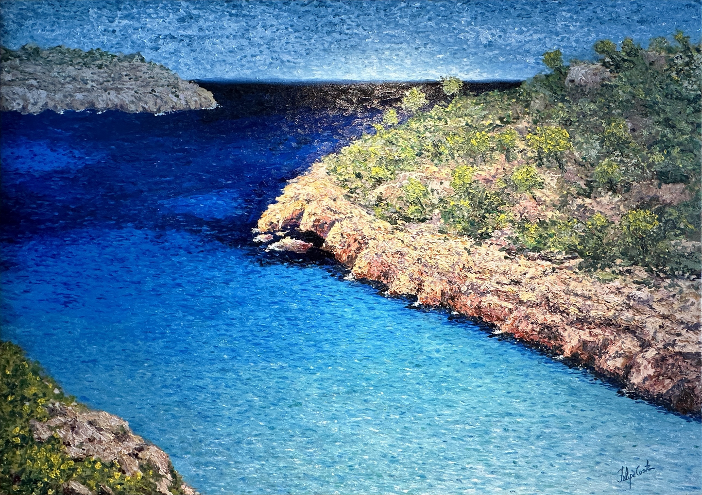 Quadro original Felipe Costa 67x95