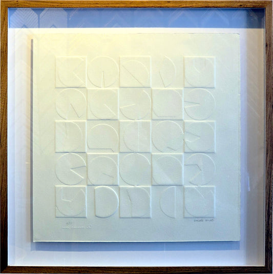 Quadro Pronto com Gravura Assinada - (João Carlos Galvão) 58x56