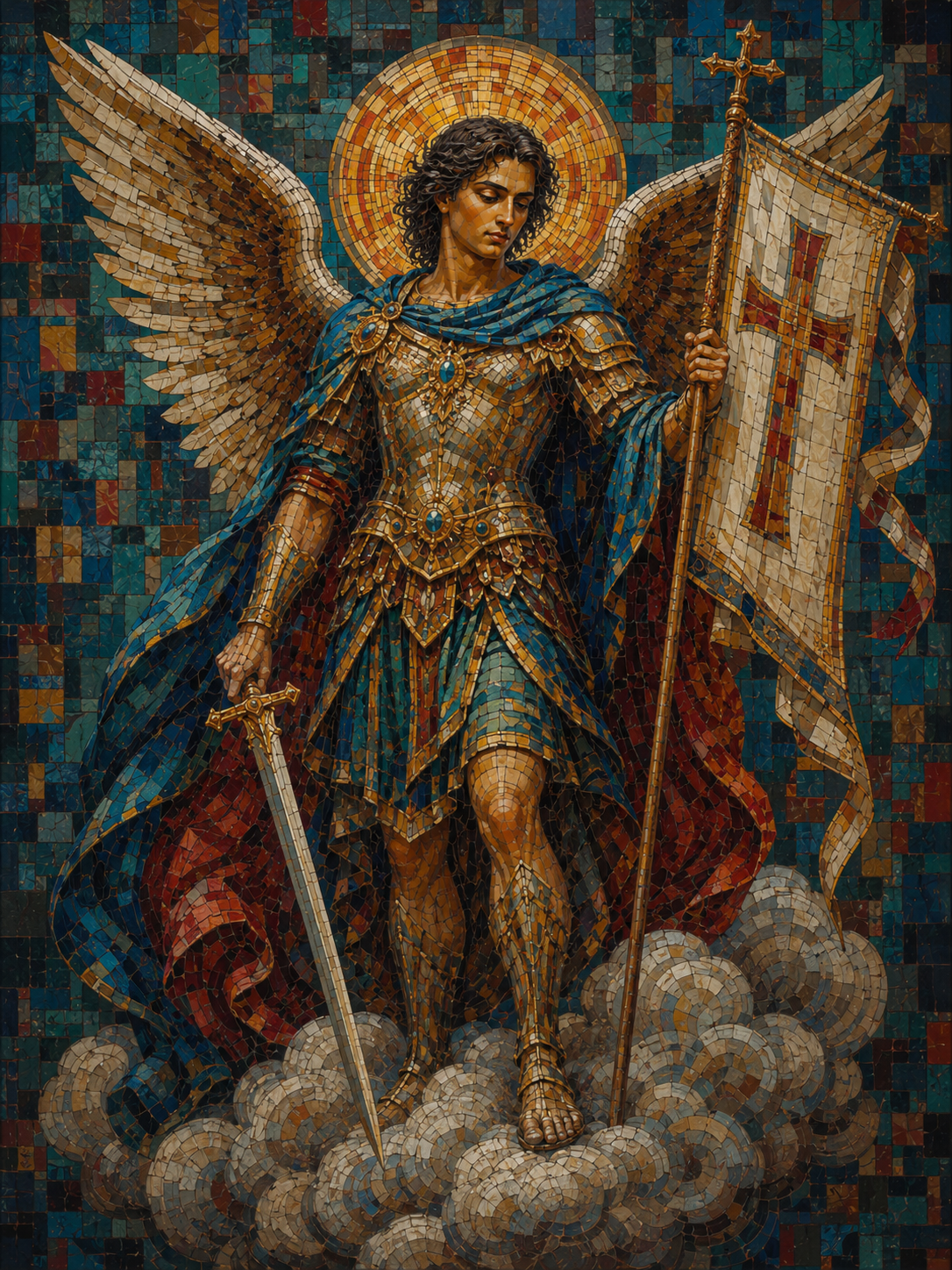 Quadro São Miguel Arcanjo da Vitória