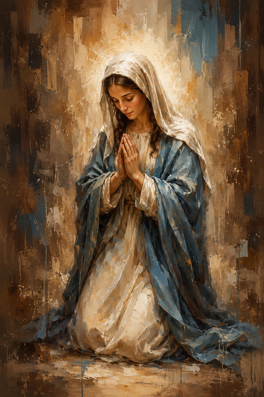 Quadro Virgem Maria em Oração