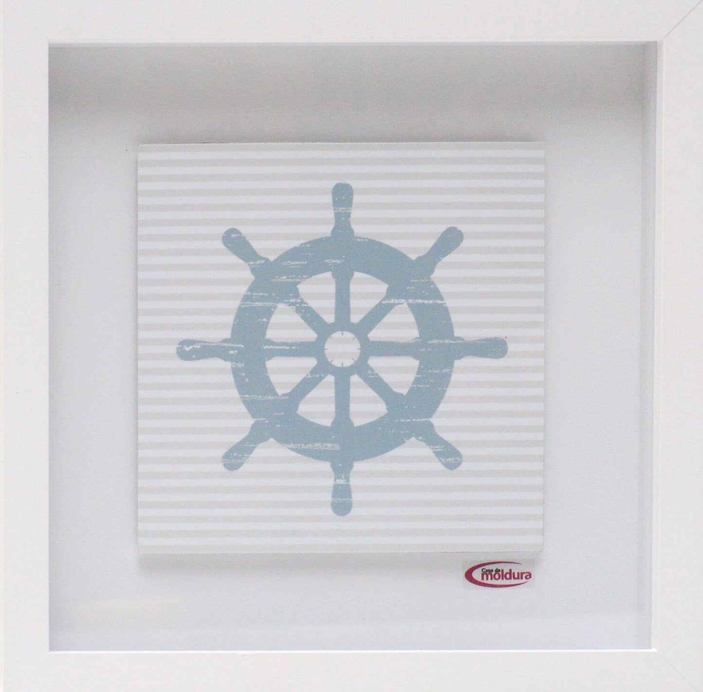 Quadro Infantil - Pronto Mini Timão do Barco 24 CM x 24 CM
